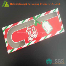 Disposable plastic candy cane packaging